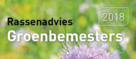 Flyer groenbemesters 2018 Flyer groenbemesters 2018